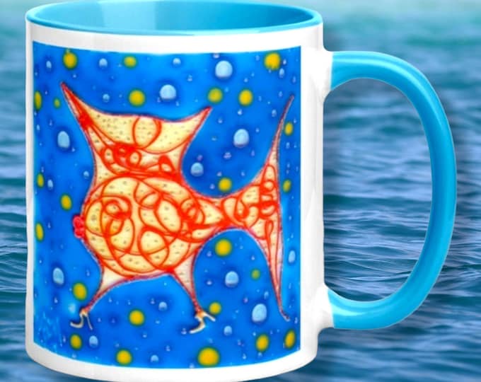 Colorful Mug Fish by Maria Marachowska