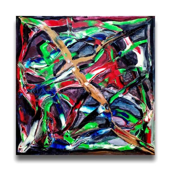 Abstraktes Expressionistisches Gemälde
