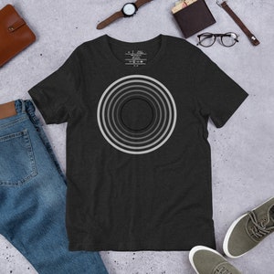 T-shirt Geometry Circles - Graphic Design T-shirts - Circles Design T-shirt - Geometric T-shirt - Universe T-shirt - Infinity T-shirt