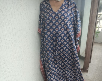 Cotton caftan loungewear clearance