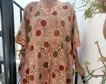 Cotton kaftan,caftan,gifts for her,boho dress,resort wear, loungewear,sleepwear,plus size kaftan