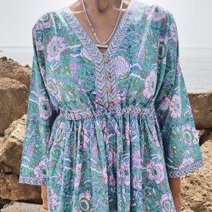 Cotton tunic,gifts for her,resort wear,mother&#39;s day gift,mom postpartum gift,maternity dress,cotton tunic,summer tunic,boho tunic