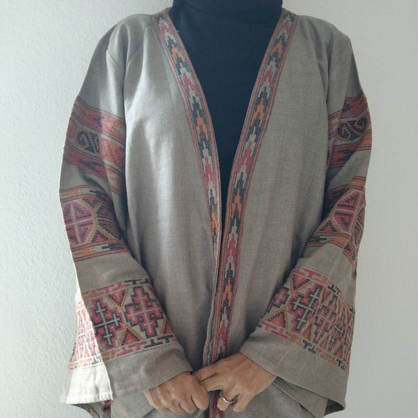 Plus Größe Wolle Jacke,Wolle Kimono,Winter vertuschen,Wolle Top,Geschenke für sie,Weihnachtsgeschenk,Boho Jacke