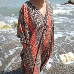 Maternity dress,cotton kaftan,nursing gown,nursing kaftan,baby shower gift,boho kaftan