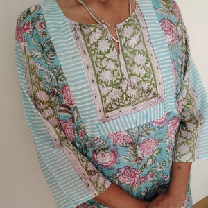Cotton tunic,summer boho tunic,gifts for her,resort wear,beachwear,swim cover up,boho tunic,mom postpartum gift,