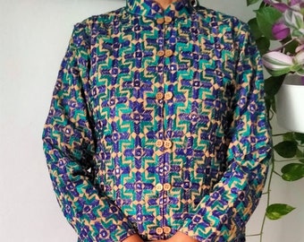 Broderad jacka, boho jacka, presenter till henne, julklapp