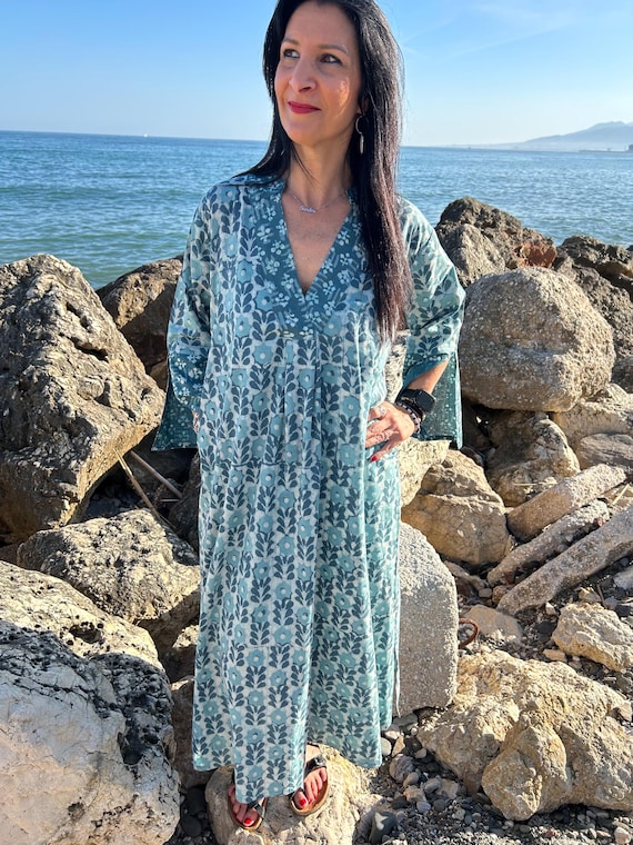 organic cotton beach dress The Beach Dress | Organic Cotton Halter Dress