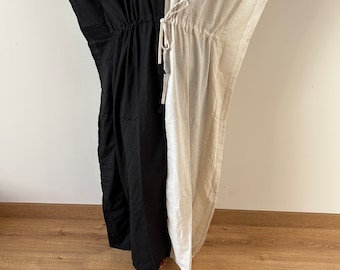 Black kaftan,Handmade kaftan,Caftan,Resort wear,plus size kaftan,Boho dress,Cotton dress,Maxi dress,Gifts for her,loungewear,Sleepwear,