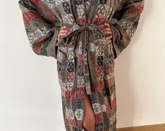 Unisex robes,winter robes, Christmas gift,boho robe,mens robes, loungewear, resort wear,boho robe ,