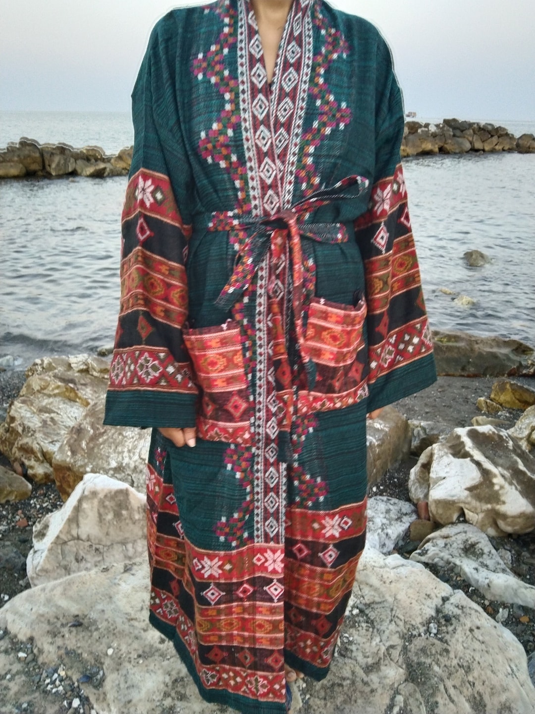 Unisex Yak Wool Robe,resort Wear,loungewear,gifts for Her,gifts for Him