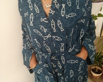 Plus size Unisex robes,mens robes,kimono,resort wear, loungewear,gifts for her,gifts for him,boho robe