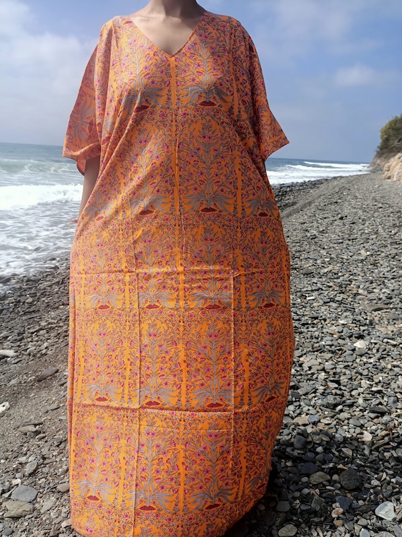 Rayon caftan,boho dress,resort wear,loungewear,gifts for her,Rayon kaftan,kaftan, beachwear,a line dress,spring dress