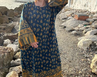 Yak Wool Kaftan,winter Wool Kaftan,boho Wool Dress,gifts for Her