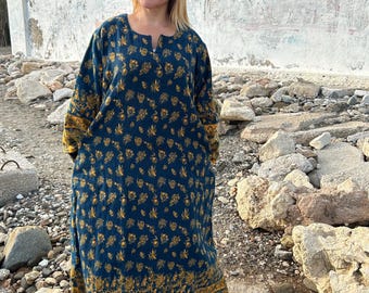 ニットコート argue YAK WOOL BLEND YARN CAFTAN GOWN ANDREAIYAMAH_FW25_LOOKBOOK_41o