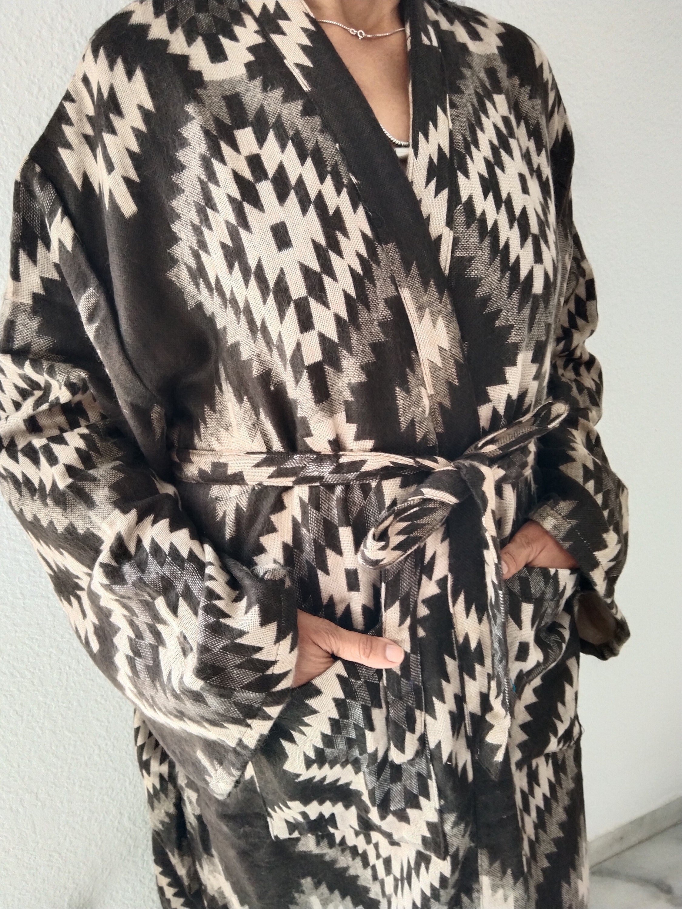 Kingly Wool Robe Yak Wool Unisex Robe,mens Robes,wool Robe,gifts for Him,gifts for Her ...