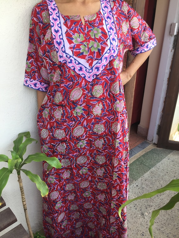 knee length dresses for ladies A-Line Kaftan Collar Dress