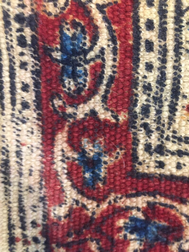 Runner rug,Handmade rug,Pasillo alfombra,alfombra algodon,home decor,Housewarming gift,Christmas gift,bohemian home,Block print rug, image 6