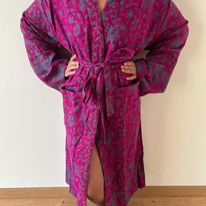 Wool blend winter robe,resort wear, loungewear,winter robe,gifts for her,gifts for him