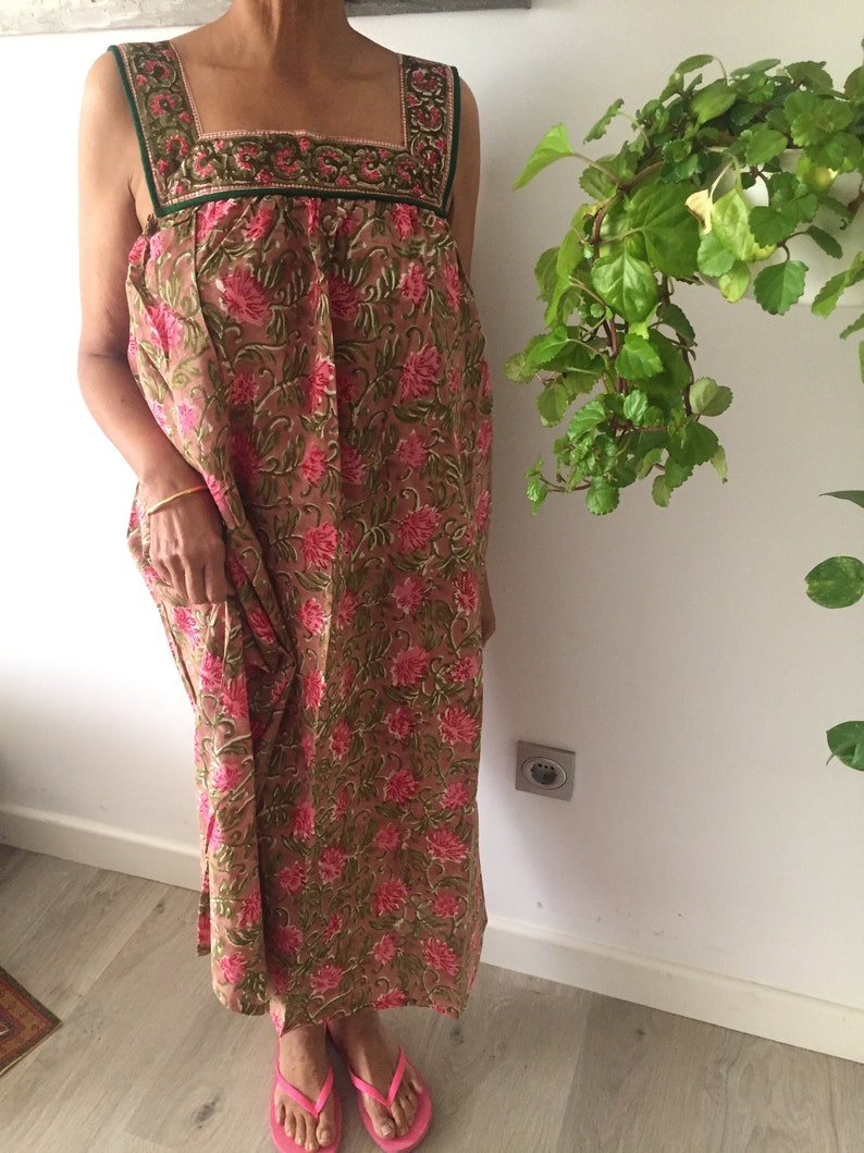 Handmade Kaftan,Cotton Kaftan,caftan,Resort wear,Cotton sleepwear,loungewear,Swim cover up,cotton nightwear,boho dress,gifts for her