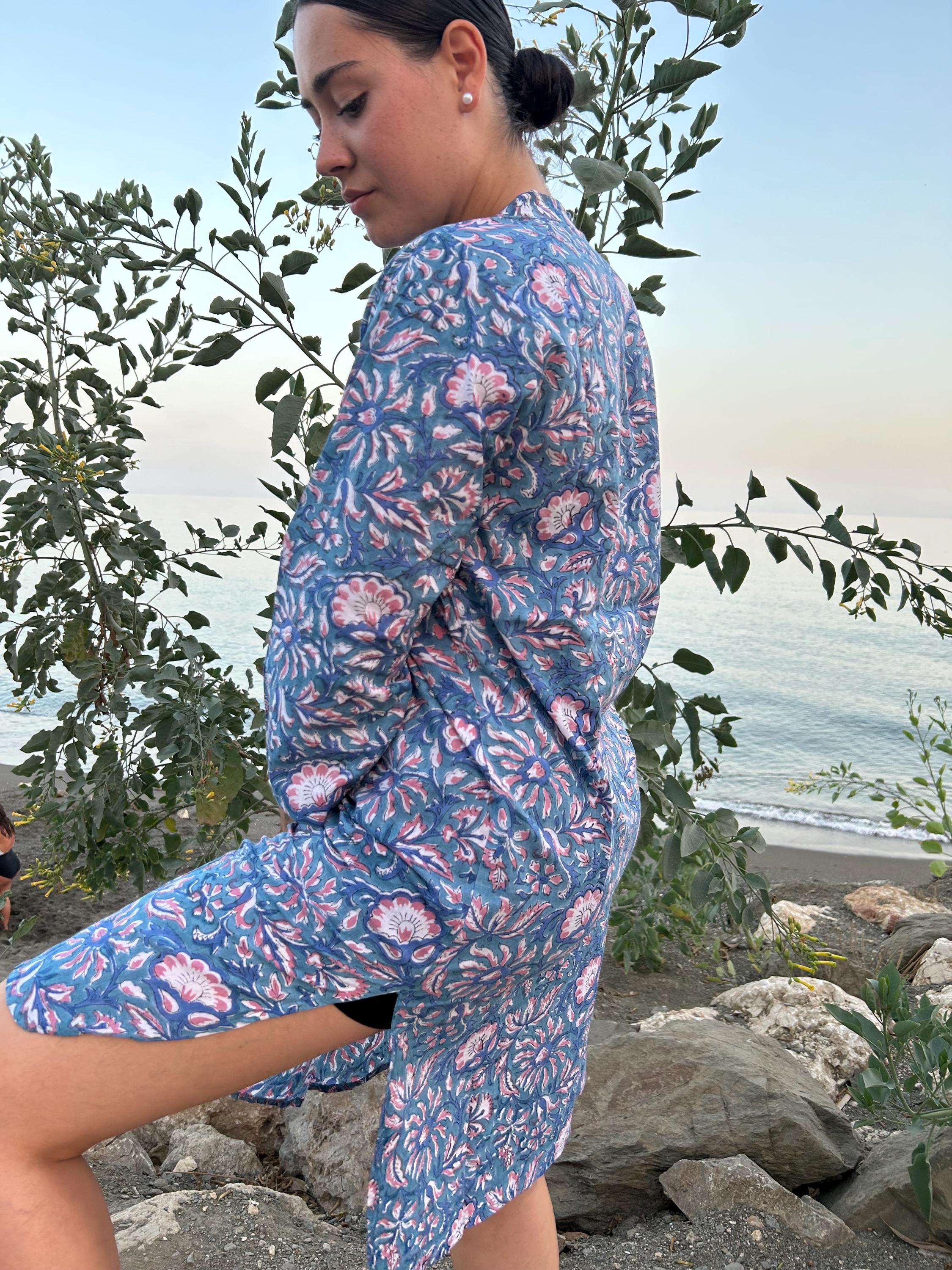 Cotton Pintuck Dress,resort Wear,summer Dress,boho Dress
