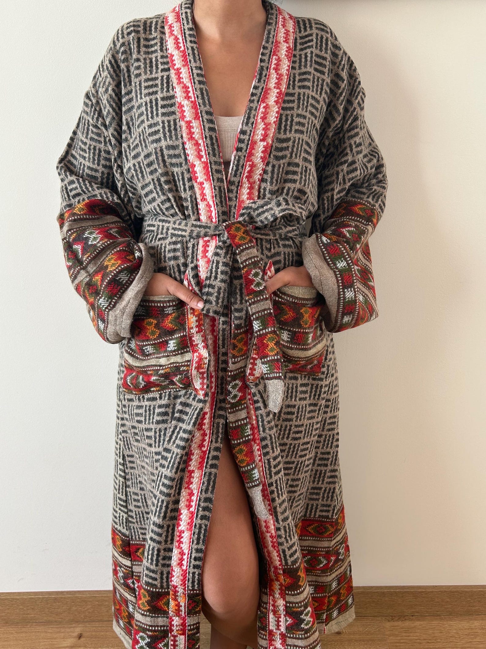 Yak Wool Robe,winter Robe,gifts for Her, Christmas Gift,boho Robe ...