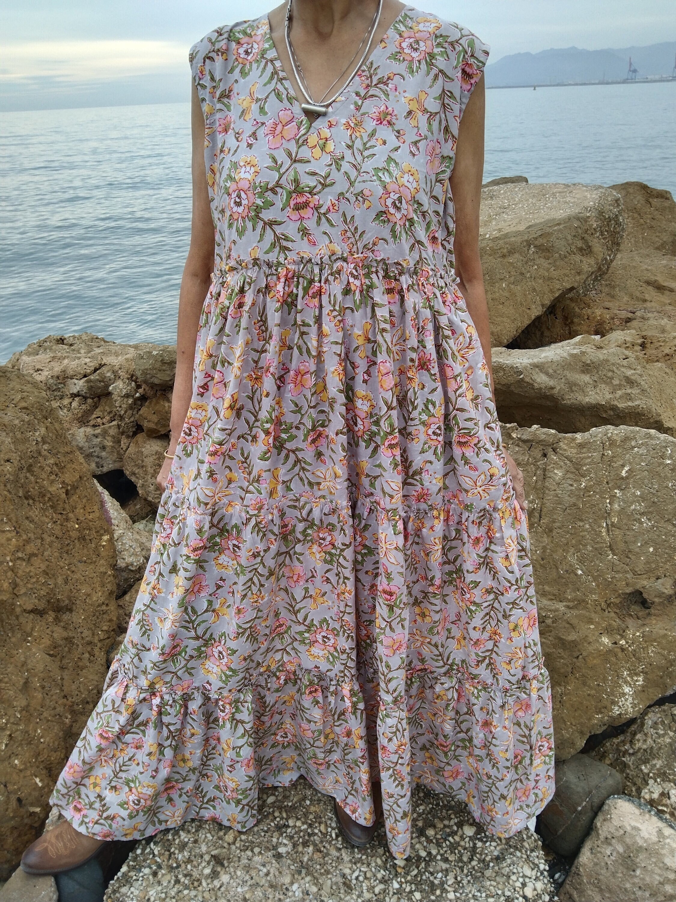 Cotton Lounge Dress Etsy Canada