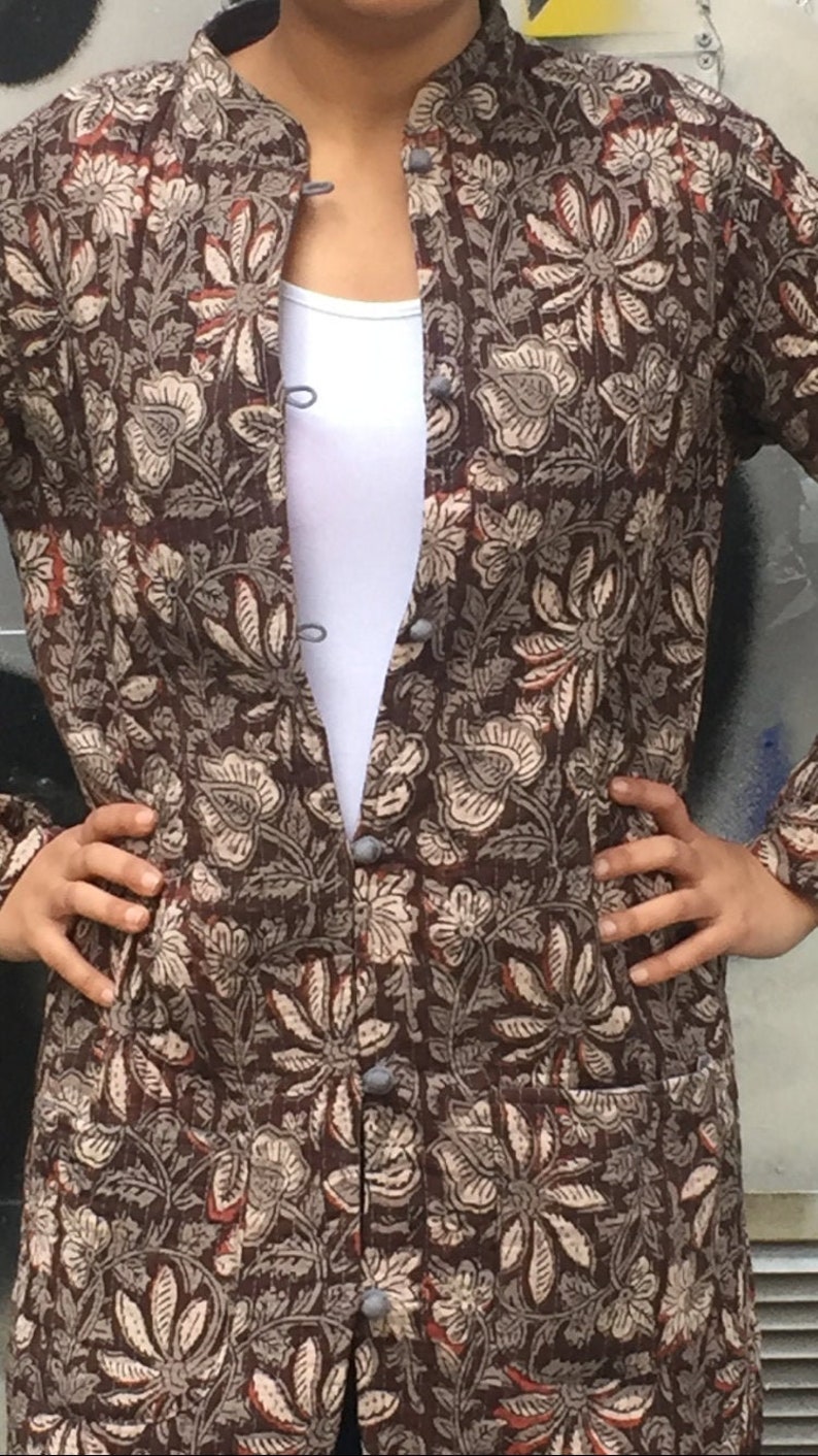 Handmade jacket,Cotton quilted jackets,Block print jackets,Gifts for her,boho jackets,Indian jackets