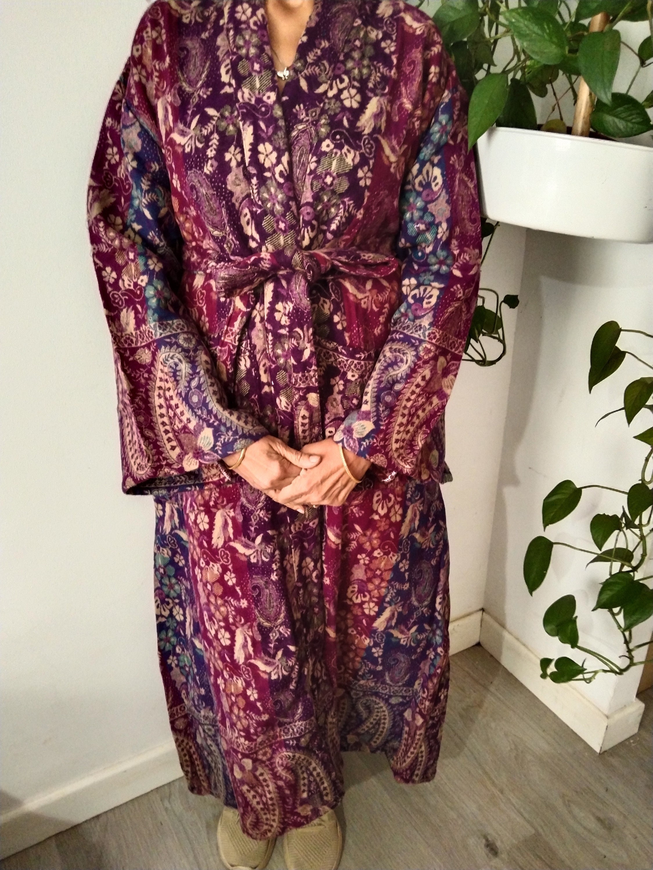 Pretty Wool Robe Yak Wool Robe,winter Robe,gifts for Her, Christmas Gift,boho Robe ...