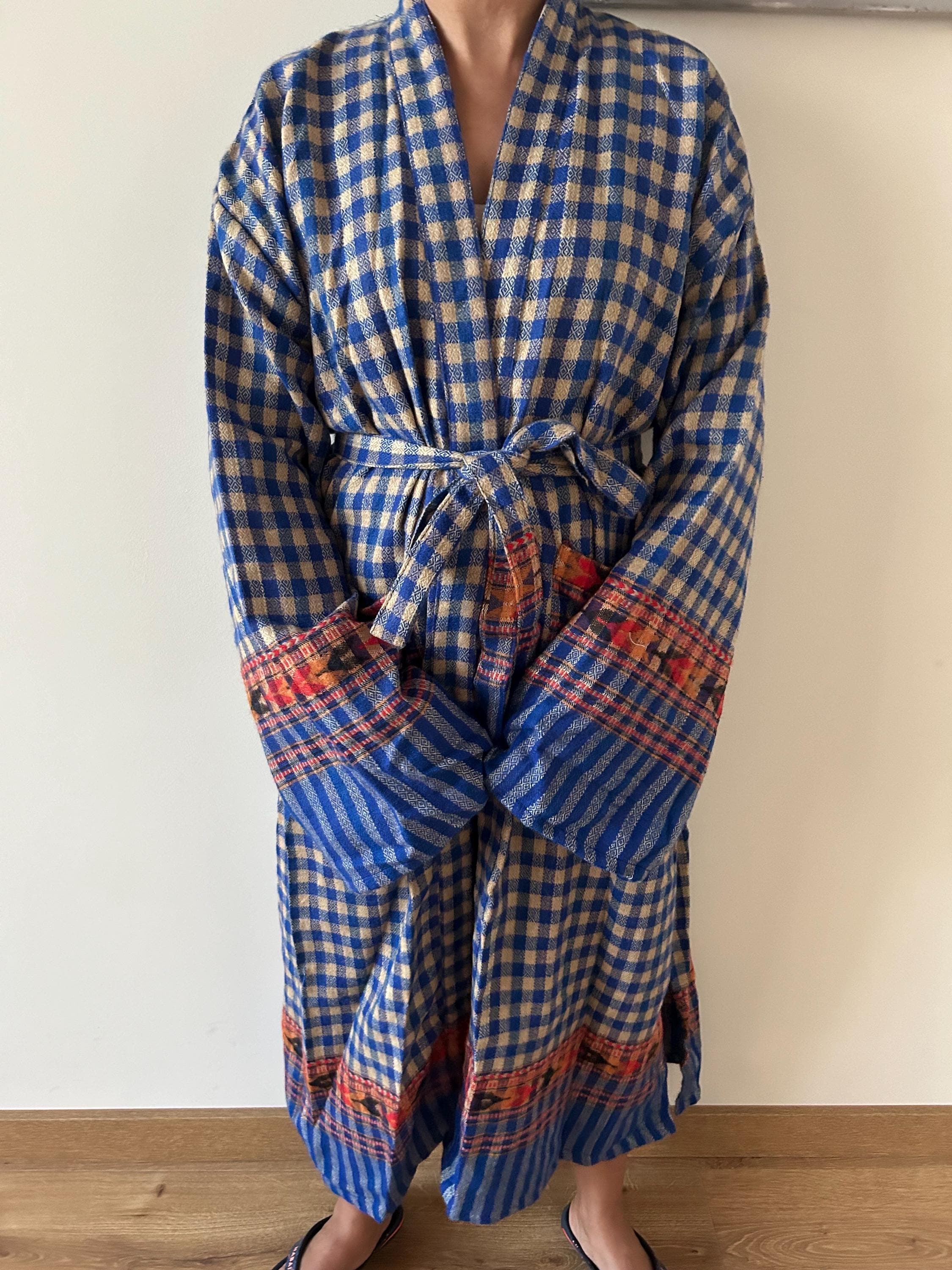 Kingly Wool Robe Unisex Robe,winter Robe,wool Robe,mens Robes,gifts for Him,gifts for ...