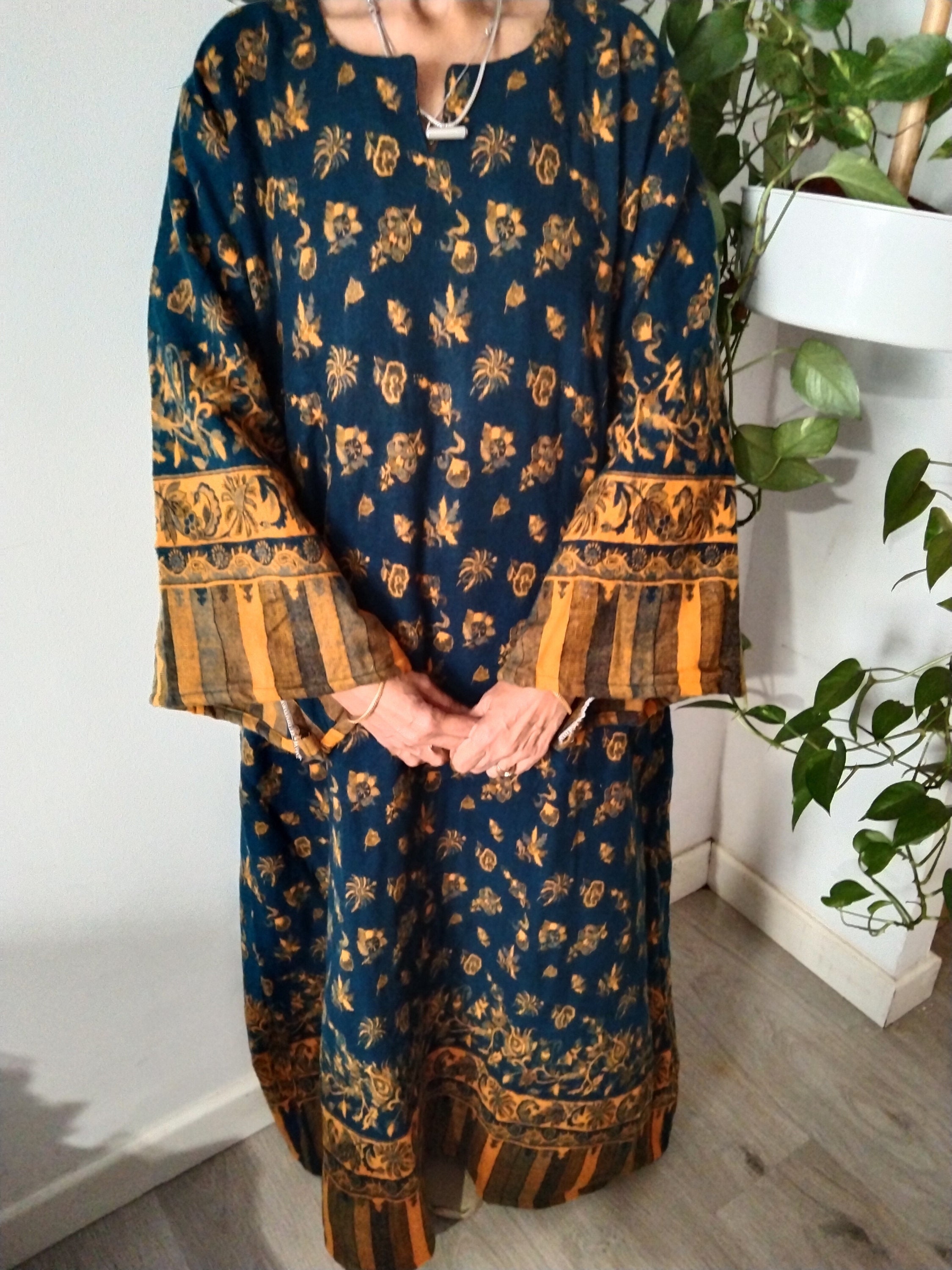 Yak Wool Kaftan,winter Wool Kaftan,boho Wool Dress,gifts for Her