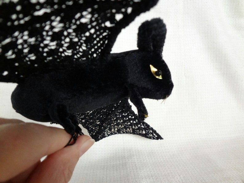 Bat Plush Pattern Halloween Pattern For Plush Bat Body Etsy