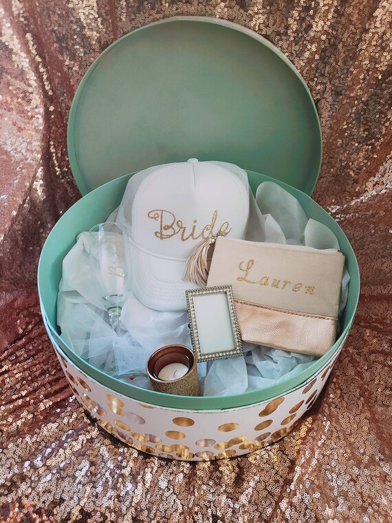 Bride Box Bridal Shower Gift Bride Gift Bride Basket Bride Etsy