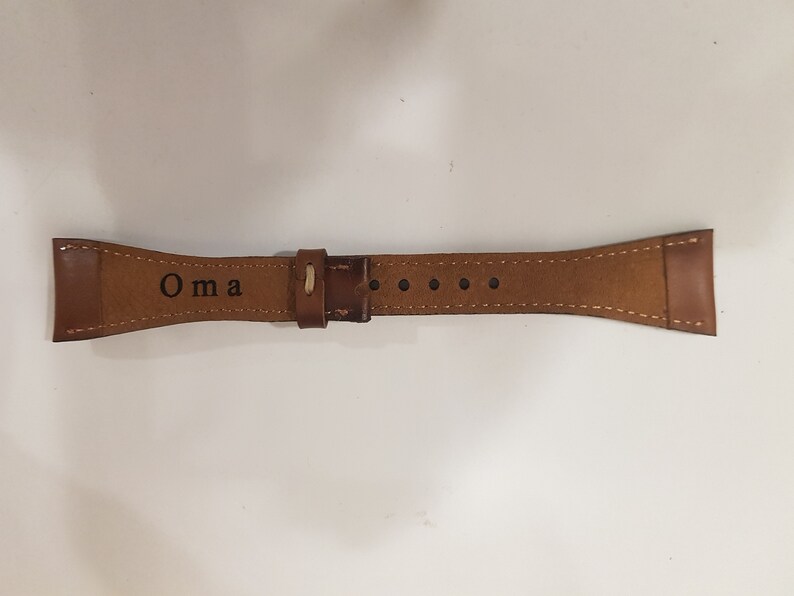 Light Brown Leather Apple Watch Band Iwatch Series SE 6 5 4 3 | Etsy