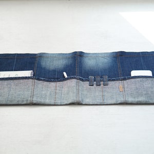 JEANON  waist apron ( handmade upcycled denim apron  - Work apron- kitchen apron - gardening apron -  barista apron  )
