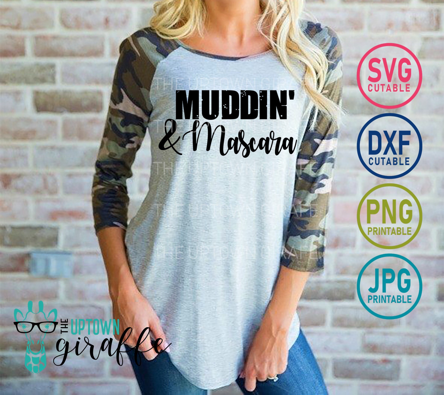 Muddin and Mascara SVG Mudding SVG Mudding Shirt Design Etsy