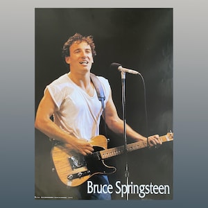 Vintage Poster  Bruce Springsteen  - 90s - Size 70x100 CM