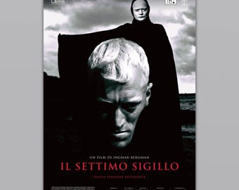 Poster 2F Das siebente Siegel – Neuauflage – Ingmar Bergman – 100 x 140 CM