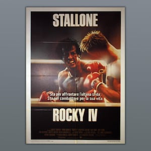 ロッキー4 シルベスター・スタローン ボクシング映画 ビンテージ