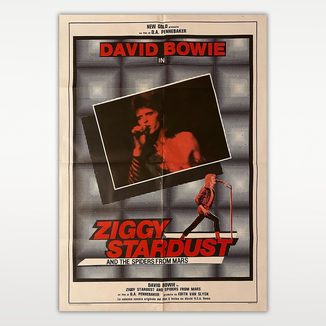 Original Movie Poster Ziggy Stardust and the Spiders From Mars - David ...