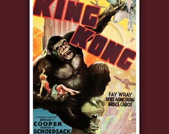 Film Poster King Kong - 70X100 CM