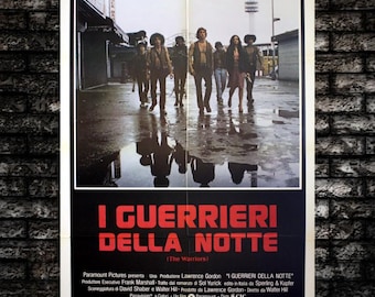 Original Movie Poster "The Warriors" - 1979 - Size 100x140 CM