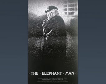 Re-edition Film Poster The Elephant Man - David Lynch