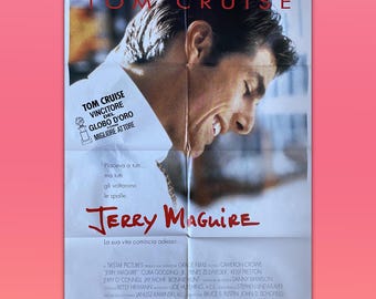 Original Vintage JERRY MAGUIRE Poster - Tom Cruise - 1996