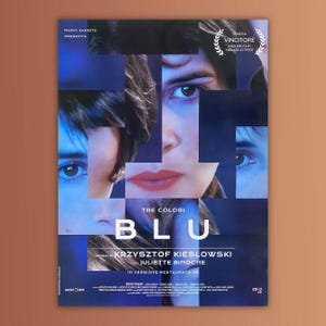 Film Poster Tre Colori - Film Blu - Special Edition - Krzysztof Kieslowski