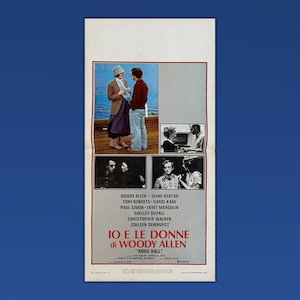 Locandina cinematografica originale Io E Annie - Annie Hall - 1977 - Woody Allen