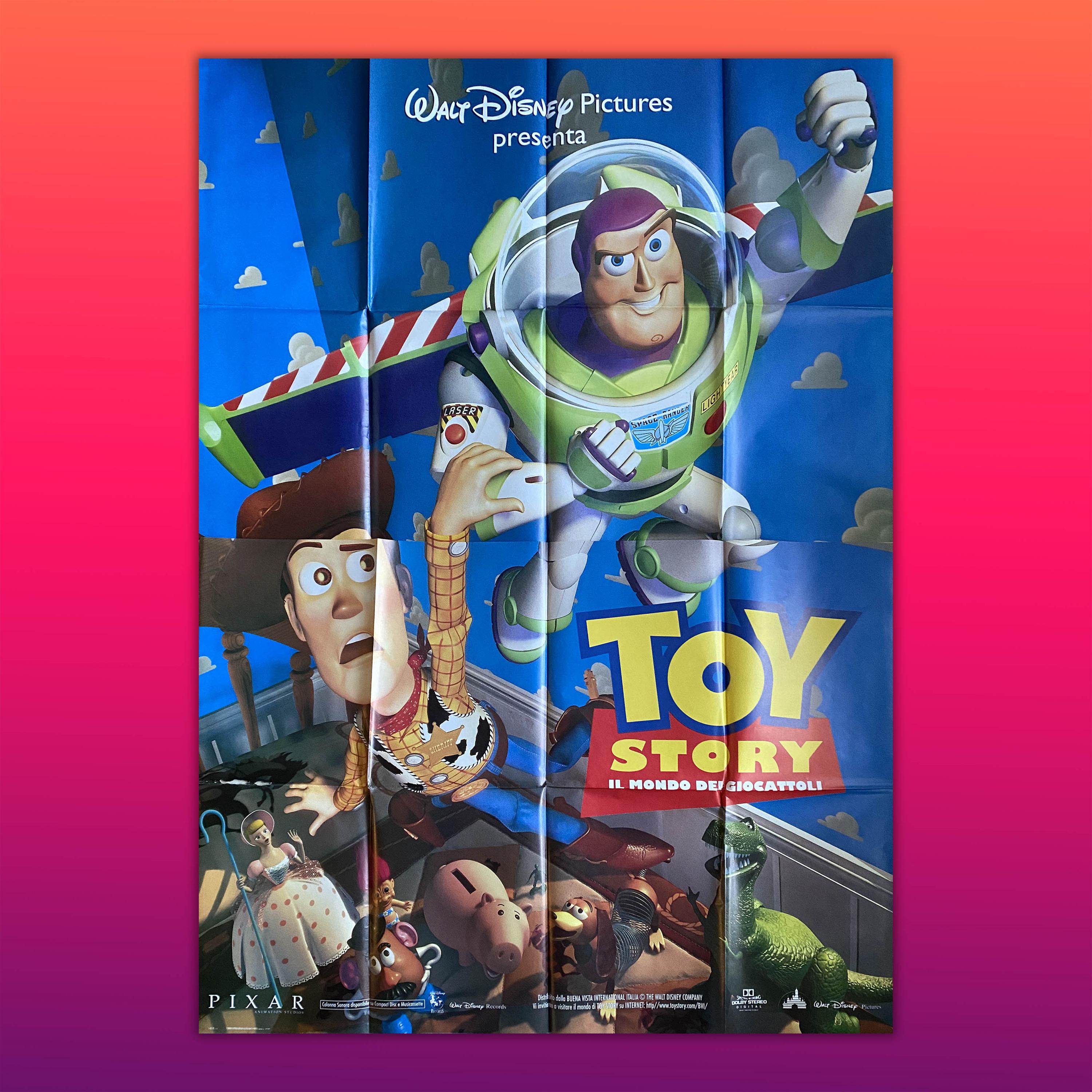 オリジナルヴィンテージポスター 4F トイストーリー - おもちゃの世界