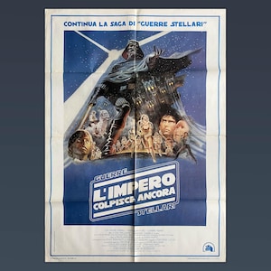 Original Movie Poster &quot;The Empire Strikes Back&quot; 1980