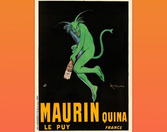 Poster ADV Maurin Quina Liquor - Leonetto Cappiello - 70X100 CM
