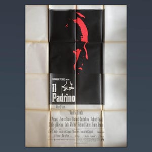 Original Movie Poster The Godfather - 1972 - 140X200 CM