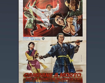 Originalplakat 4F Todesglocken für Chang Fus Rache – 1968 – Duo Hun Ling – 140 x 200 CM